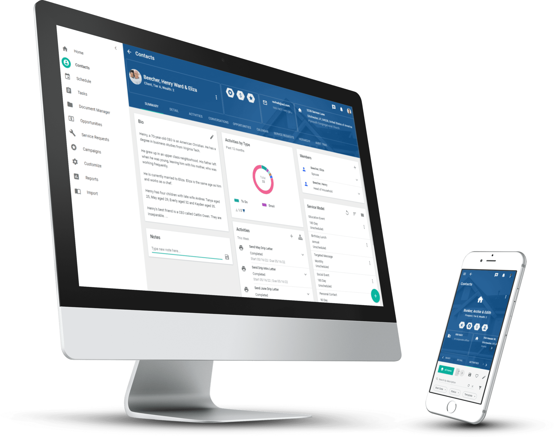 CRM for financial advisors